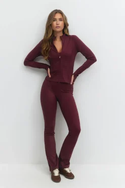 Gina Tricot Yoga jacket Rød Discount