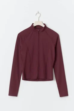 Gina Tricot Yoga jacket Rød Discount