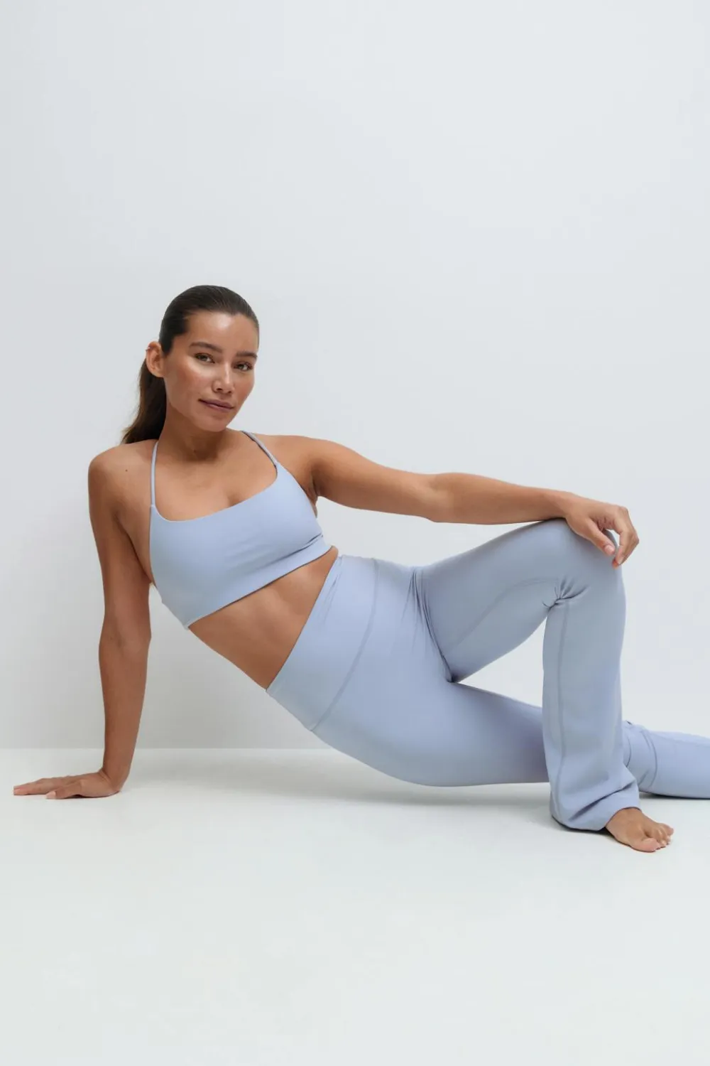Gina Tricot Yoga top Blå Best