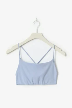 Gina Tricot Yoga top Blå Best