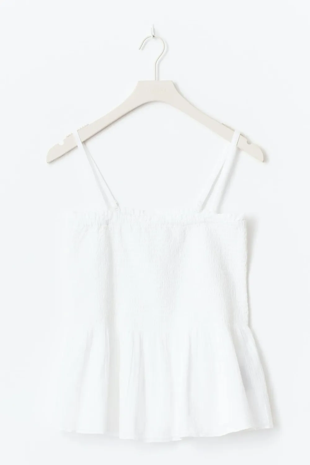 Gina Tricot Y one layer multi top Hvit Discount
