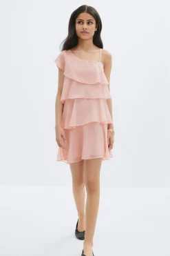 Gina Tricot Y one shoulder dress Rosa Outlet