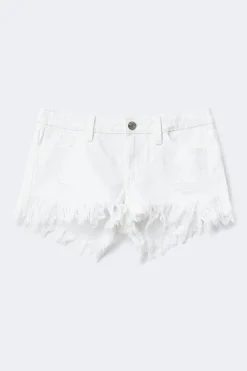 Gina Tricot Y ripped g-low denim shorts Outlet