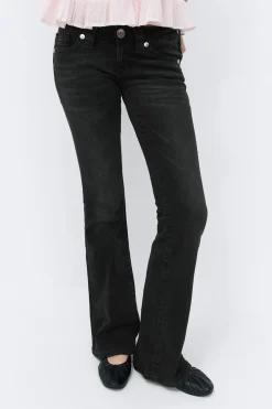 Gina Tricot Y runway jeans Svart Discount