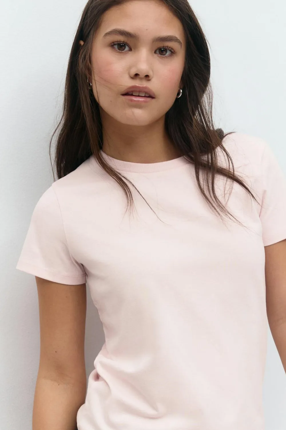Gina Tricot Y scandi basic tee Rosa Best