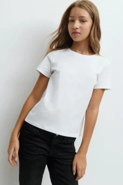 Gina Tricot Y scandi basic tee Hvit Hot