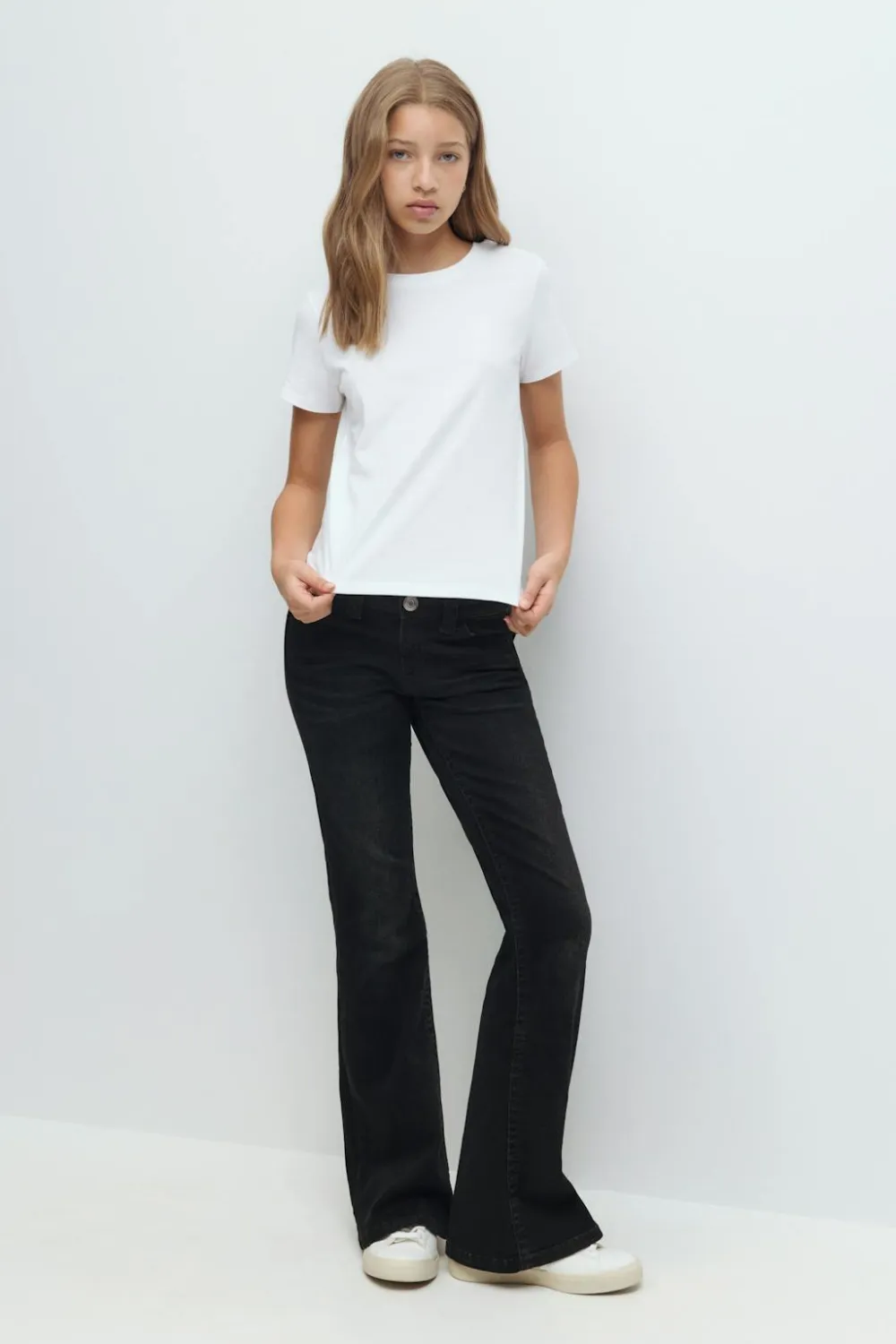 Gina Tricot Y scandi basic tee Hvit Hot