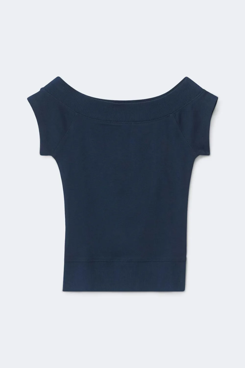 Gina Tricot Y short sleeve top Blå