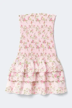 Gina Tricot Y smock dress Hvit Discount
