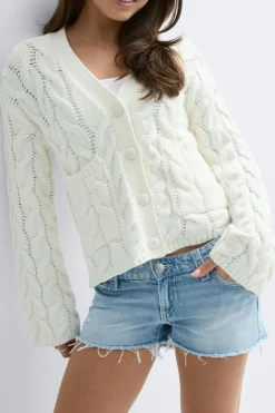 Gina Tricot Y sparkle low denim shorts Blå Best