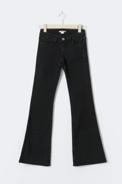 Gina Tricot Y too clean flare jeans Svart Outlet