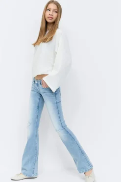 Gina Tricot Y too clean flare jeans Blå New