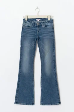 Gina Tricot Y too clean flare jeans Blå Outlet
