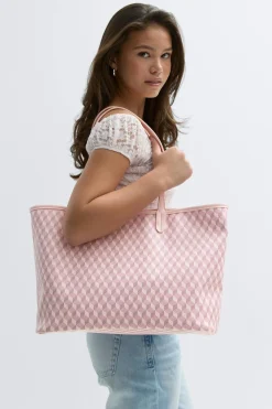 Gina Tricot Y tote bag Rosa Online