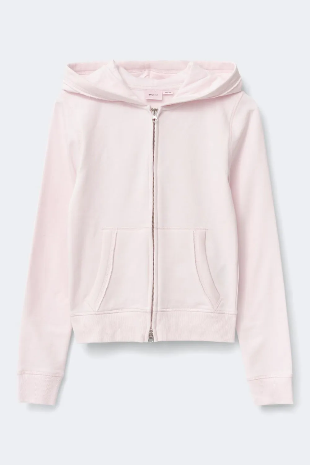 Gina Tricot Y y2k 2 way zip hoodie Rosa Outlet