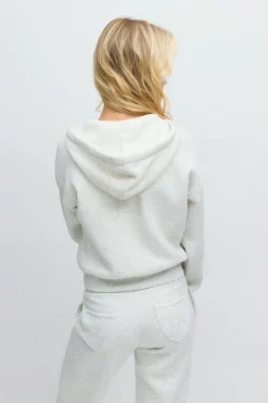 Gina Tricot 14+ zip hoodie Grå New