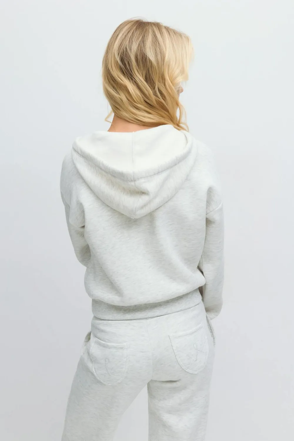 Gina Tricot 14+ zip hoodie Grå New
