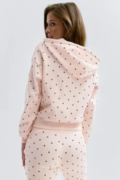 Gina Tricot 14+ zip hoodie Rosa Discount