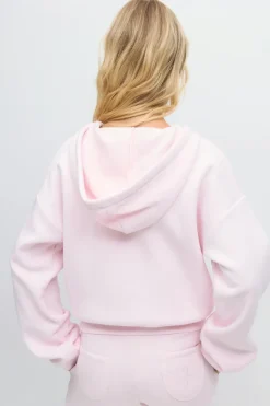 Gina Tricot 14+ zip hoodie Rosa