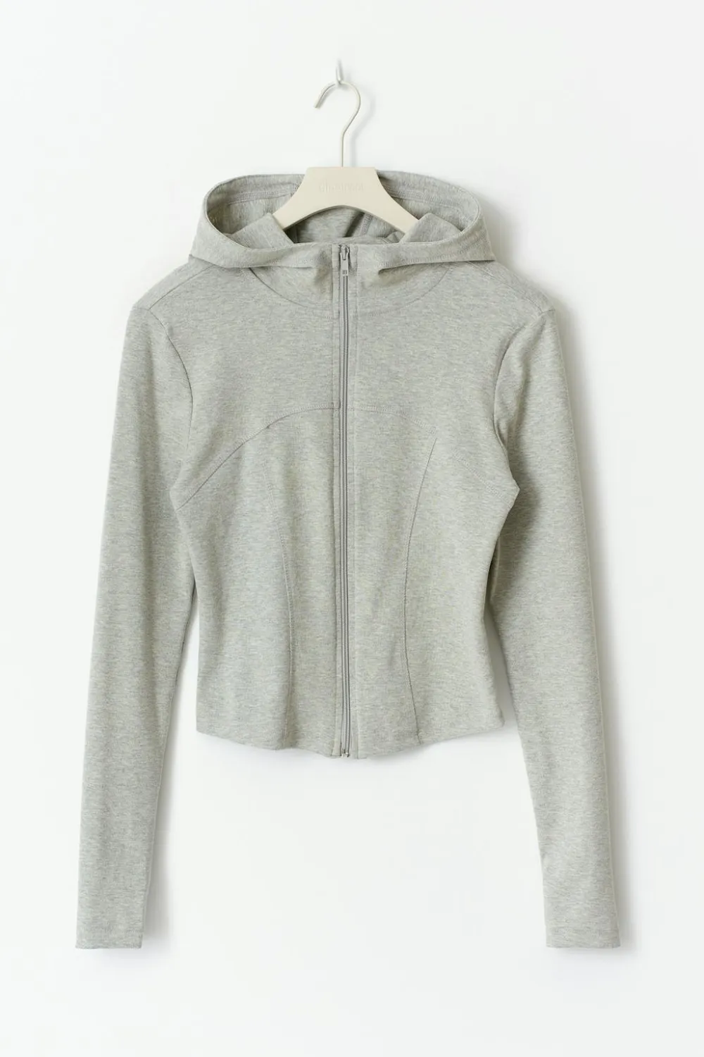 Gina Tricot Zip hoodie jacket Grå New