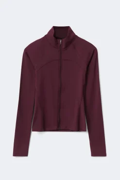 Gina Tricot Zip yoga jacket Rød Online