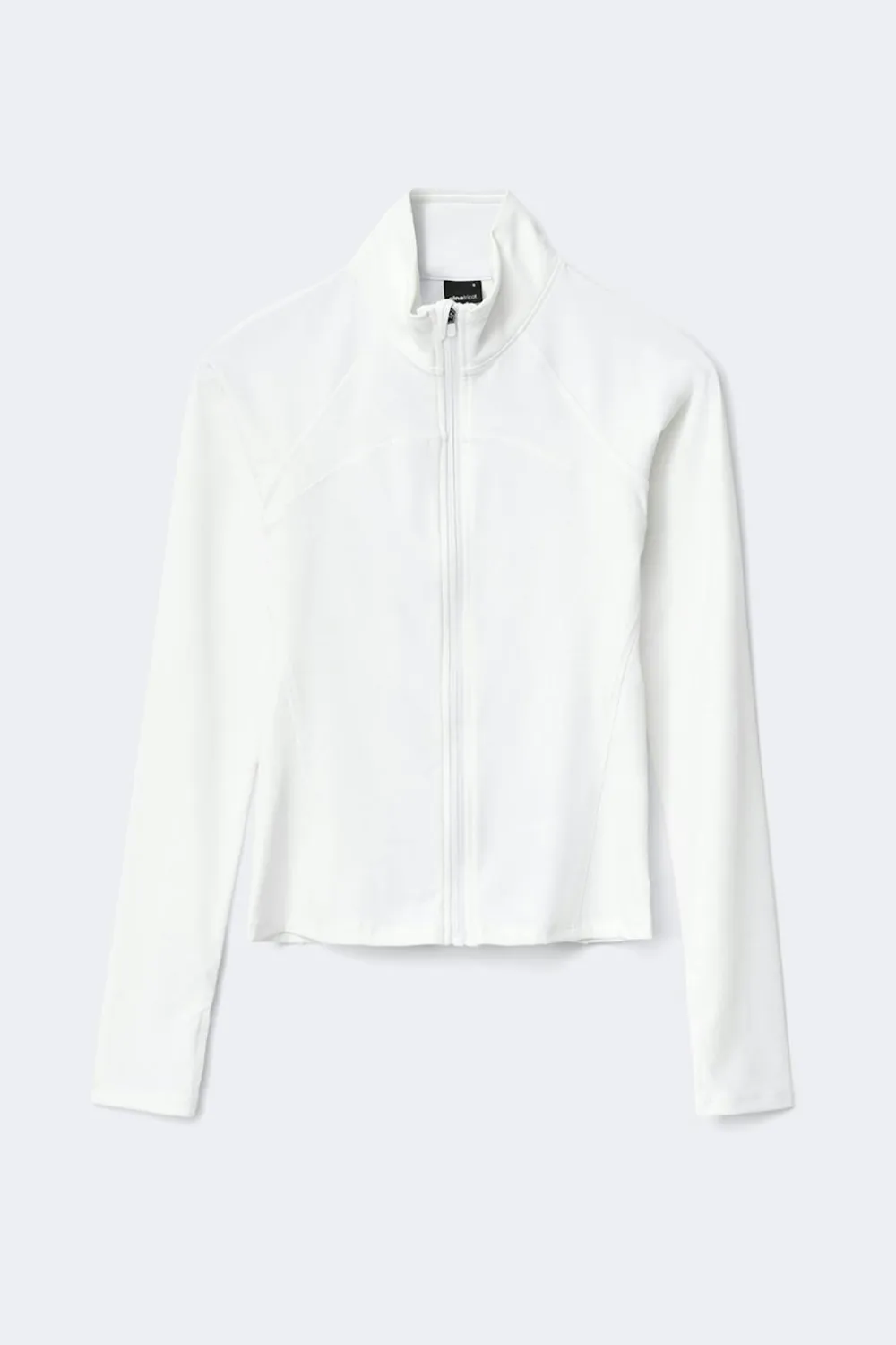 Gina Tricot Zip yoga jacket Hvit Outlet